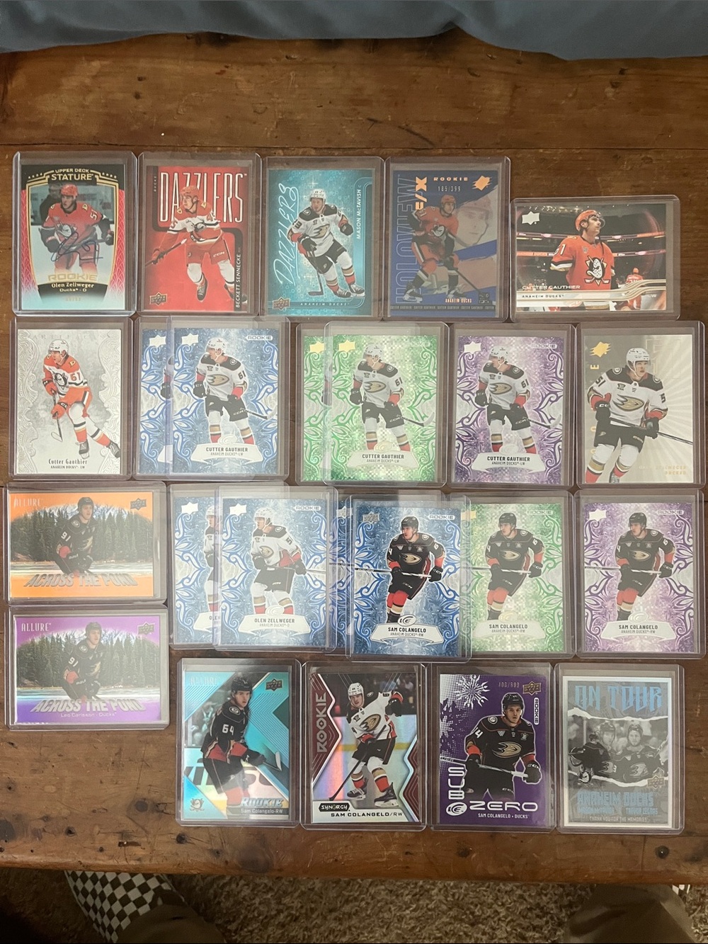 💎 Anaheim Ducks Hockey Card Lot (24) 💎